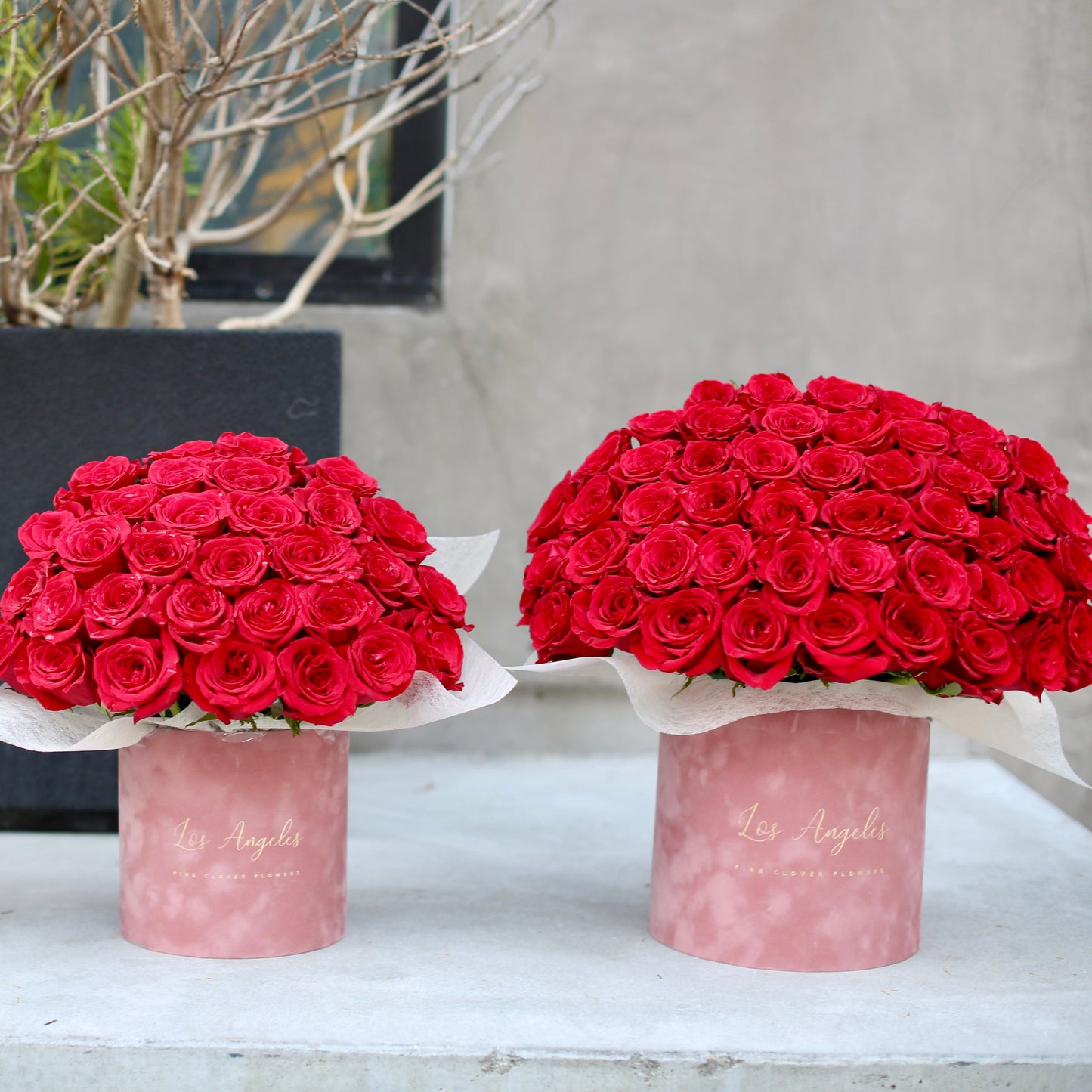 Cherry Red - Los Angeles Florist - Pink Clover