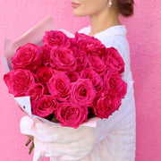 Pink Roses - Los Angeles Florist - Pink Clover