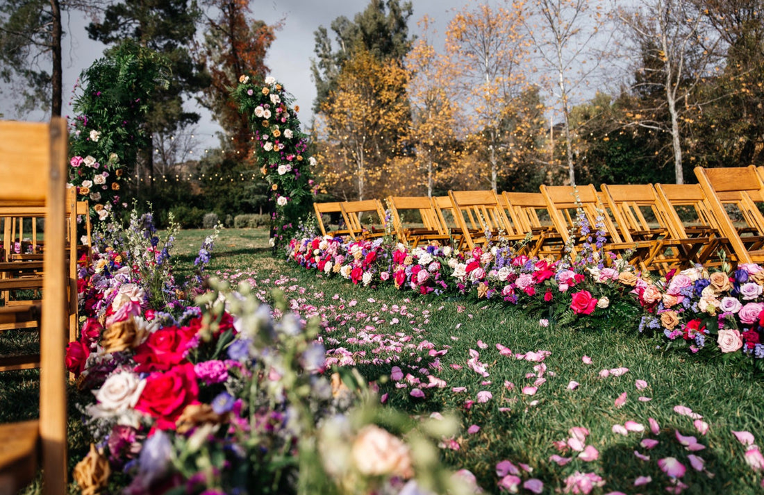 Corporate event floral arrangements