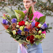 Evergreen Charm - Los Angeles Florist - Pink Clover