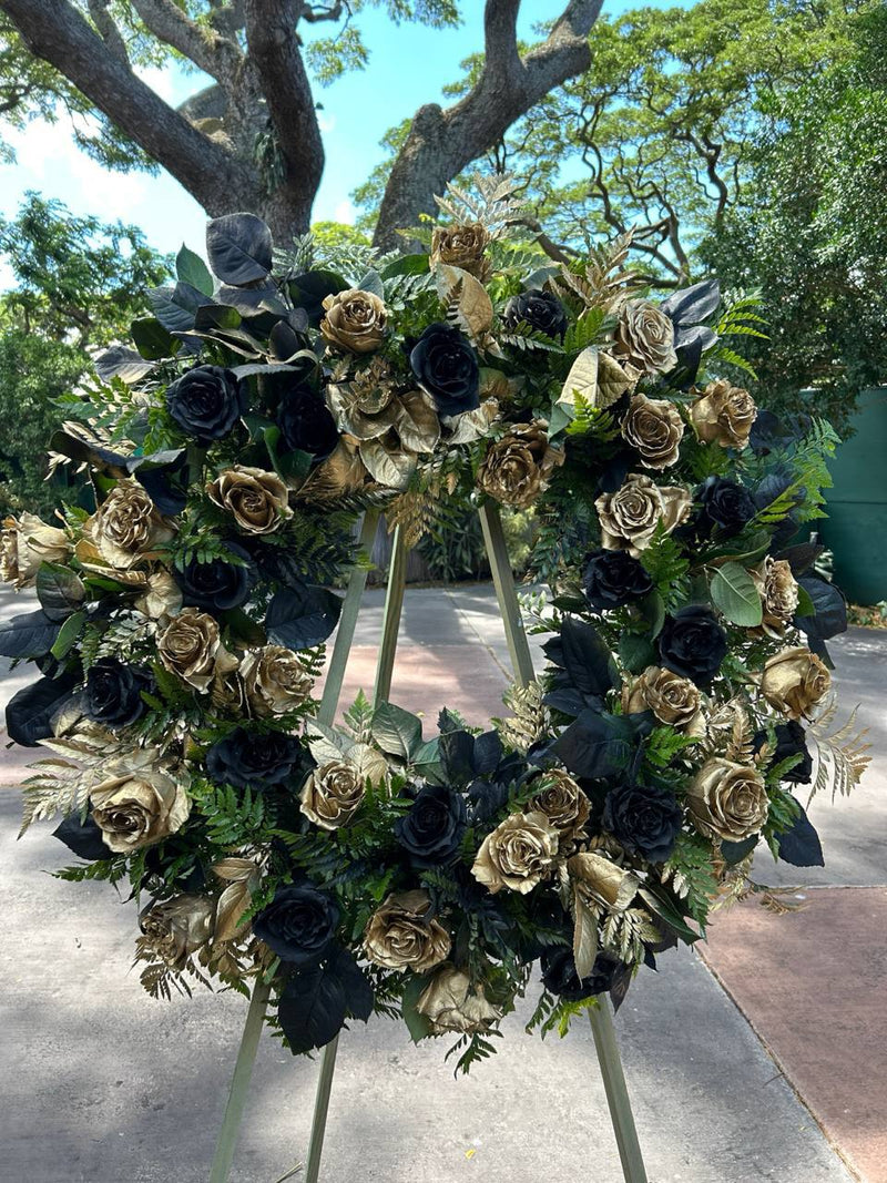 Memorial Wreath – Golden Legacy